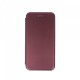 Husa de protectie Flippy compatibila cu Apple iPhone 11 Magnet Book Case Bordo