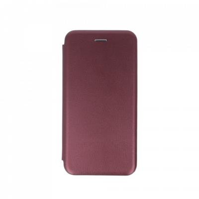 Husa de protectie Flippy compatibila cu Apple iPhone 11 Pro Magnet Book Case Bordo