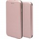 Husa de protectie Flippy compatibila cu Apple iPhone 12 Mini Magnet Book Case Roz-Auriu