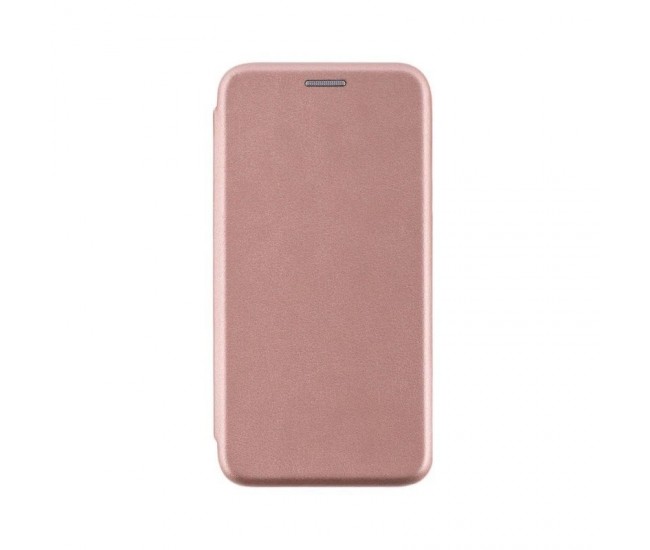 Husa de protectie Flippy compatibila cu Huawei P20 Lite Magnet Book Case Roz-Auriu