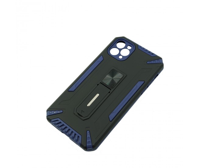 Husa de protectie Flippy pentru Apple iPhone 11 Pro Max Defender Sergeant Brave cu suport, Albastru inchis