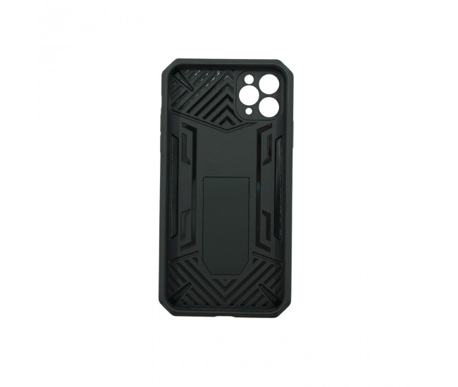 Husa de protectie Flippy pentru Apple iPhone 11 Pro Max Defender Sergeant Brave cu suport, Negru