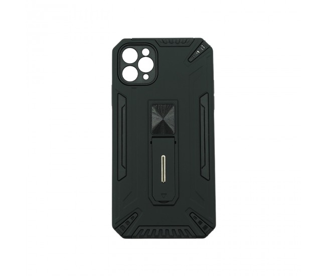 Husa de protectie Flippy pentru Apple iPhone 12 Mini Defender Model 4 cu suport, Negru