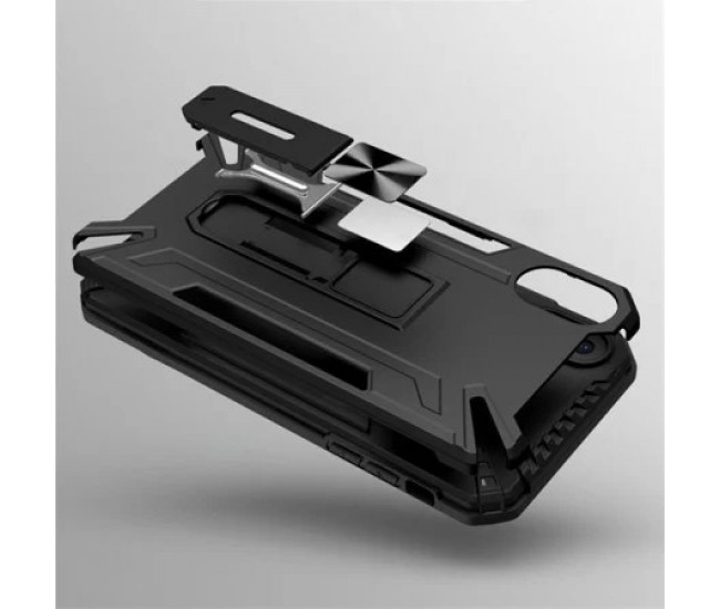 Husa de protectie Flippy pentru Apple iPhone 13 Mini Defender Sergeant Brave cu suport,Negru