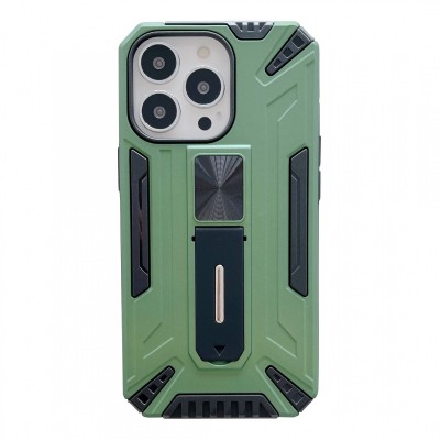 Husa de protectie Flippy pentru Apple iPhone 13 Mini Defender Sergeant Brave cu suport,Verde