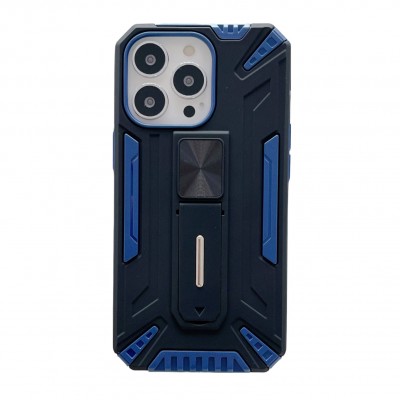 Husa de protectie Flippy pentru Apple iPhone 13 Pro Max Defender Sergeant Brave cu suport,Albastru