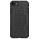 Husa de protectie Flippy pentru Apple iPhone 7/8 Defender Model 3 cu Suport, Negru