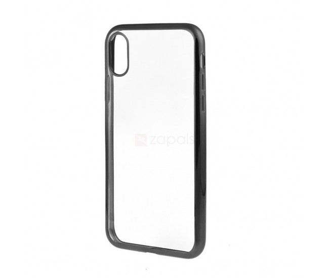 Husa de protectie pentru Apple iPhone X Tpu Electroplated Antisoc Negru