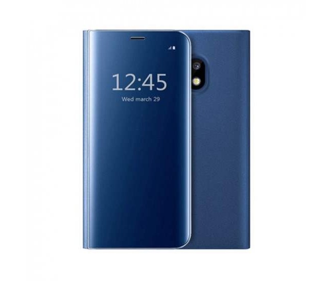 Husa de protectie pentru Huawei P Smart Flip Cover Oglinda Albastru