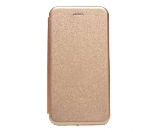 Husa de protectie pentru Huawei Y5 2019 Magnet Book Case Auriu