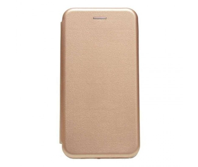 Husa de protectie pentru Huawei Y6 2019 Magnet Book Case Auriu