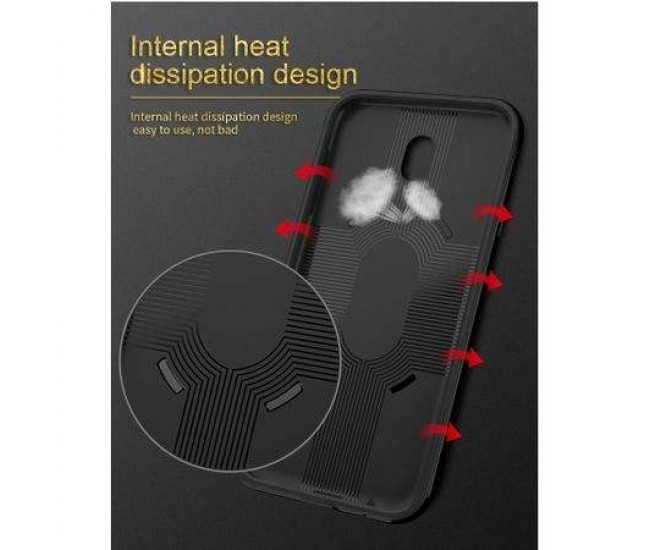 Husa de protectie pentru Samsung Galaxy J5 2017 Ipaky Ring Negru