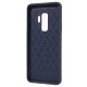 Husa de protectie pentru Samsung Galaxy S9 Plus Ipaky Elegant Grid Design TPU Hybrid Albastru