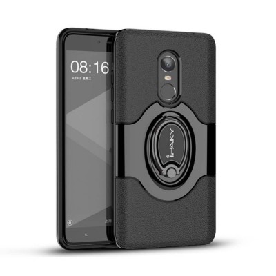 Husa de protectie pentru Xiaomi Redmi Note 4X Ipaky Ring Negru