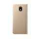 Husa Huawei P Smart 2020 Flip Cover Oglinda Auriu