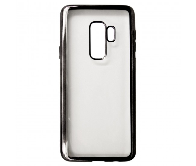 Husa Huawei P20 Lite Transparent cu Margini Negre