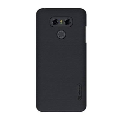 Husa LG G4 Stylus Nillkin Frosted Shield Negru + Folie de protectie