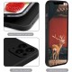 Husa protectie compatibila cu Apple iPhone 11 Pro Liquid Silicone Case Negru