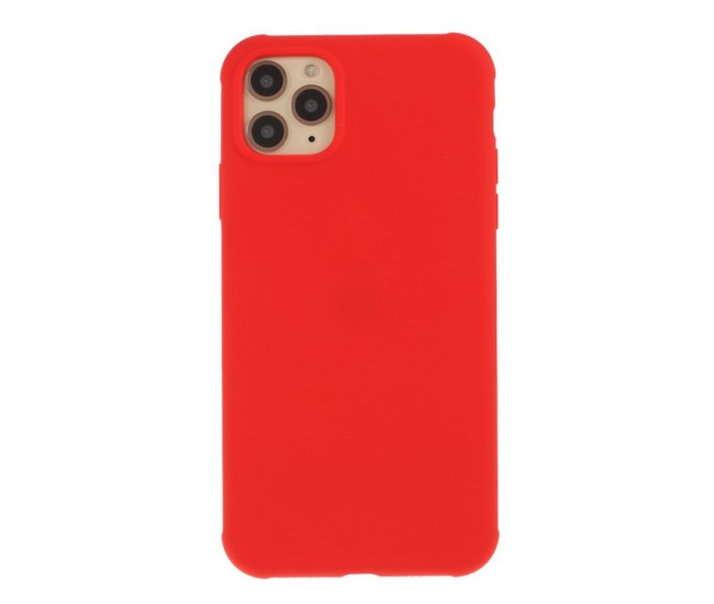 Husa protectie compatibila cu Apple iPhone 11 Pro Liquid Silicone Case Rosu