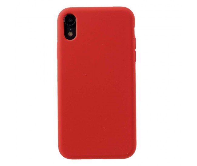 Husa protectie compatibila cu Huawei Enjoy Z Liquid Silicone Case Rosu