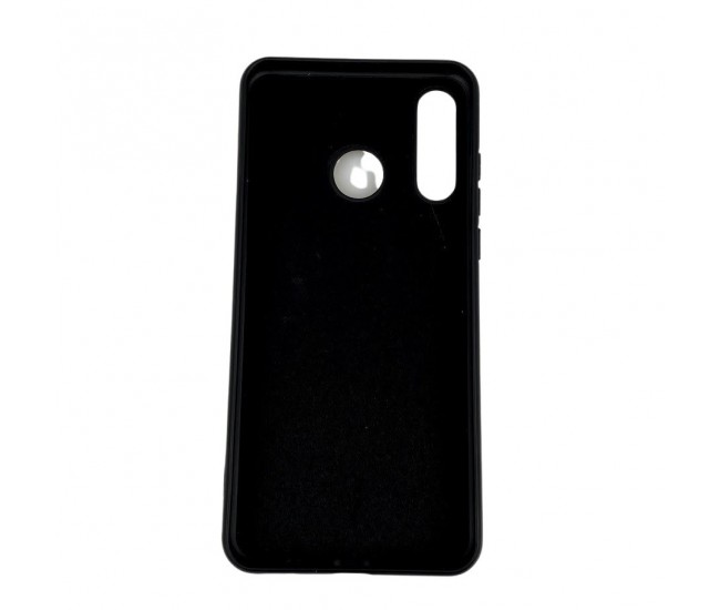 Husa protectie compatibila cu Huawei Y6 2019 Liquid Silicone Case Negru