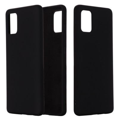 Husa protectie compatibila cu Samsung S10 Lite Liquid Silicone Case Negru