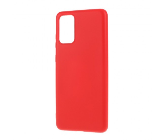 Husa protectie compatibila cu Samsung S20 Liquid Silicone Case Rosu