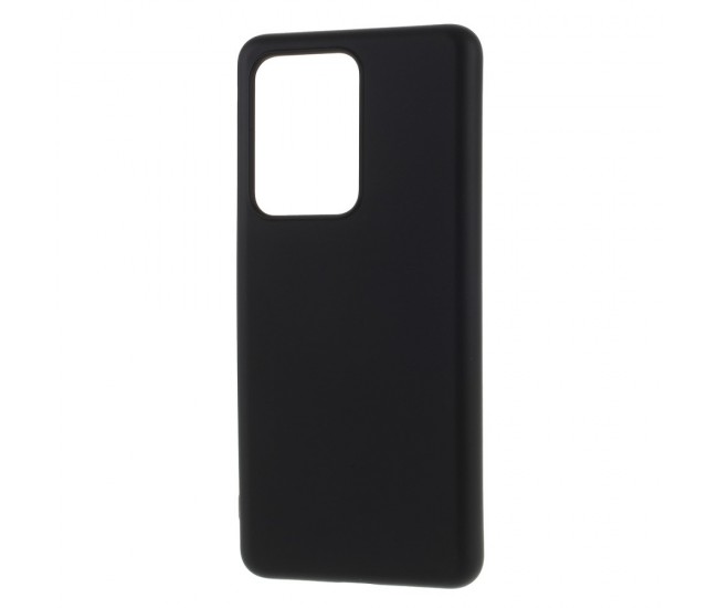 Husa protectie compatibila cu Samsung S20 Ultra Liquid Silicone Case Negru