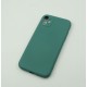 Husa protectie Flippy compatibila cu Apple iPhone 12 Liquid Silicone Case Verde