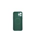 Husa protectie Flippy compatibila cu Apple iPhone 12 Mag Safe Silicone Verde