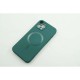 Husa protectie Flippy compatibila cu Apple iPhone 12 Mini Mag Safe Silicone Verde