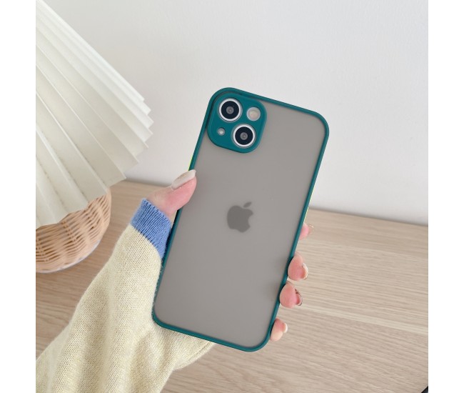 Husa protectie Flippy compatibila cu Apple iPhone 13 Mini Phantom Tpu Verde