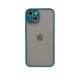 Husa protectie Flippy compatibila cu Apple iPhone 13 Mini Phantom Tpu Verde