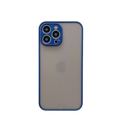 Husa protectie Flippy compatibila cu Apple iPhone 13 Pro Max Phantom Tpu Albastru