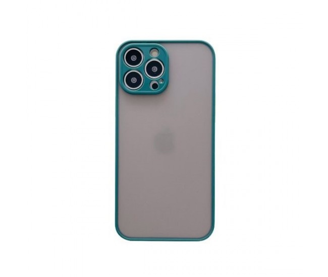 Husa protectie Flippy compatibila cu Apple iPhone 13 Pro Max Phantom Tpu Verde