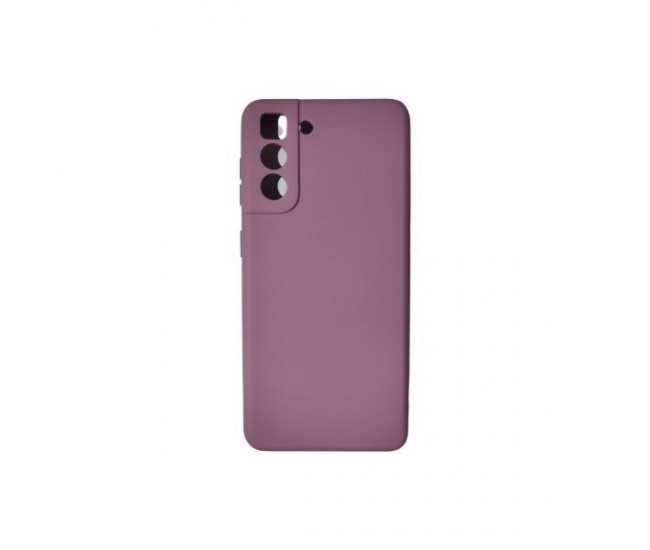 Husa protectie Flippy compatibila cu Samsung S21 5G Liquid Silicone Case Mov