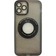 Husa protectie Flippy pentru Apple iPhone 12 / 12 Pro decupaj logo, magnetica, Protectie Camera, Negru