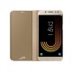 Husa Samsung A71 Flip Cover Oglinda Auriu