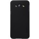 Husa Samsung Galaxy A8 2015 Nillkin Frosted Shield Negru + Folie de protectie