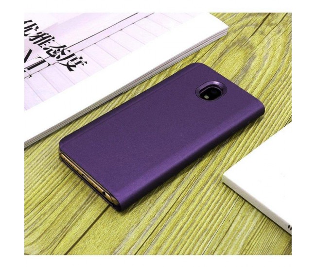 Husa Samsung Galaxy J5 2017 Flip Cover Oglinda Violet