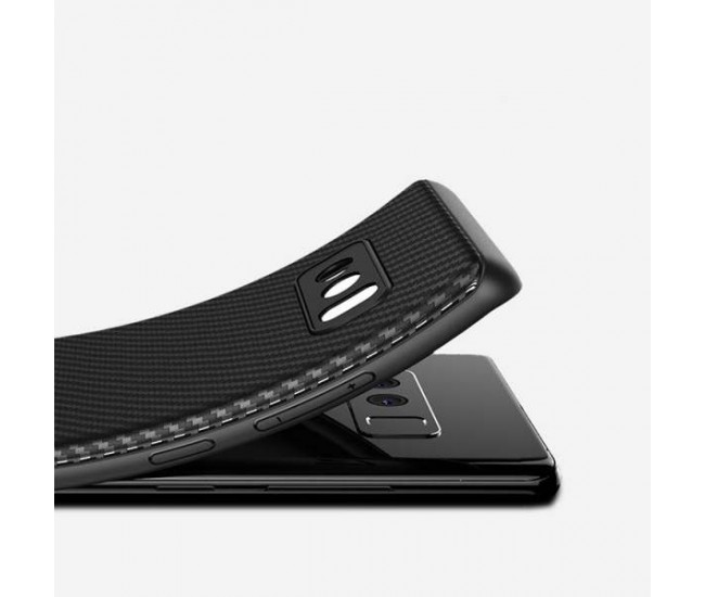 Husa Samsung Galaxy Note 8 IPAKY Carbon Fiber Negru