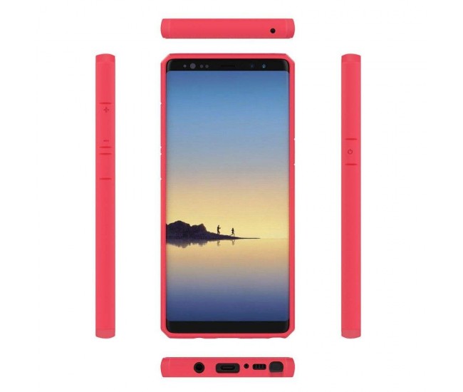 Husa Samsung Galaxy Note 8 shockproof acrylic Roz