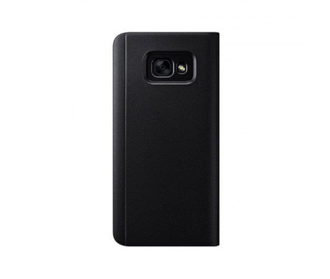 Husa Samsung Galaxy Note 9 Flip Cover Oglinda Negru