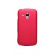 Husa Samsung Galaxy S Duos Nillkin Frosted Shield Rosu + Folie de protectie