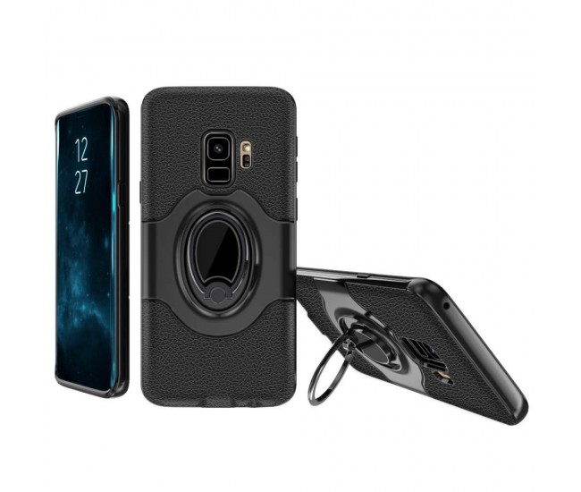 Husa Samsung Galaxy S9 Ipaky Ring Negru