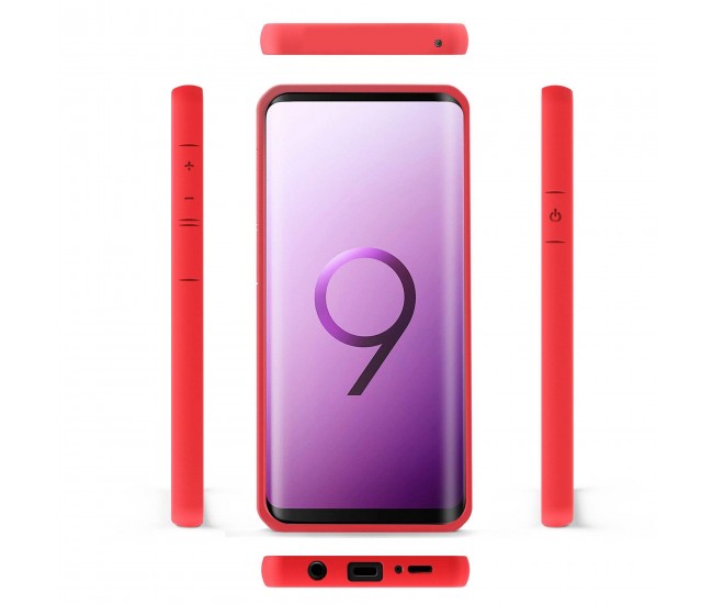 Husa Samsung Galaxy S9 shockproof acrylic Roz