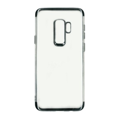 Husa Samsung Galaxy S9 Transparent cu Margini Negre