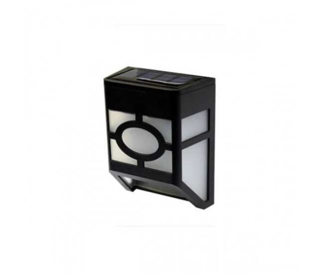 Lampa solara cu senzor Geometric, IP65, Lumina Alb cald, Flippy