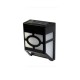 Lampa solara cu senzor Geometric, IP65, Lumina Alb cald, Flippy