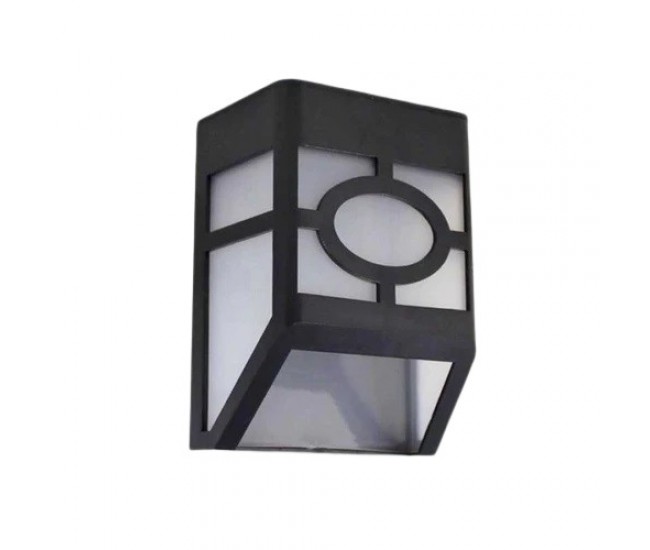 Lampa solara cu senzor Geometric, IP65, Lumina Alb cald, Flippy